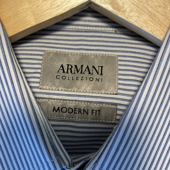 BNWT Armani Collezioni Shirt 39/15.5 - Picture 5 of 10